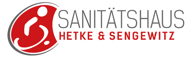 Sanitätshaus Hetke & Sengewitz | Gesundheit und Vitalität Logo im Footer